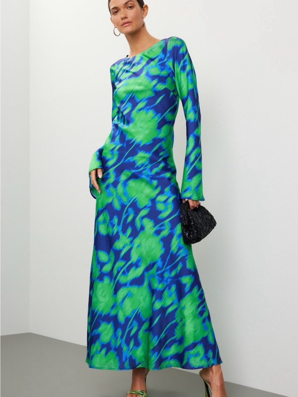 The Wolf Gang Calypso Maxi Dress – Ocean Haze